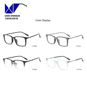 Lunettes de lecture pliables compactes en silicone, style carte, monture intégrale classique, anti-lumière bleue, avec pince-nez intégrée, taille 50-21-148 - Product Image 2