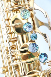 Saxophone ténor professionnel en gros avec laque dorée chinoise <span class=keywords><strong>soprano</strong></span>, tonalité dorée BB, accessoires, instrument à vent en laiton de qualité - Product Image 3