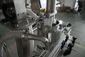 Automatic Powder Packing Bottle Jar Can Filling Line Machine