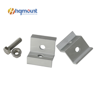 Pince de fixation universelle solaire pour cadres de modules de 30 mm et 35 mm – Solution de montage latéral en aluminium