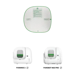 แผ่นรองทรายแมวประสิทธิภาพสูงแผ่นรองทรายแมวสำหรับ <span class=keywords><strong>pura</strong></span> MAX 2 & pudrobot MAX Pro - Product Image 1