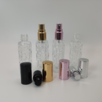 Flacons de parfum vides en verre de 10 ml, uniques, en gros, avec pulvérisateur à pompe, rechargeables, emballage carton, sérigraphie, support OEM/ODM, cosmétiques