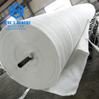 Toile géotextile non tissée pour filtration, drainage, stabilisation routière, aménagement paysager, filtration du sable, renforcement du sol et couverture du sol