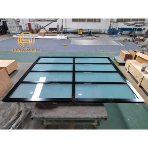 <span class=keywords><strong>Porte</strong></span> <span class=keywords><strong>de</strong></span> <span class=keywords><strong>garage</strong></span> <span class=keywords><strong>sectionnelle</strong></span> en verre givré Hayden 16*8 16*7 à vue complète, automatique, électrique, télécommandée, pour villa - Product Image 3