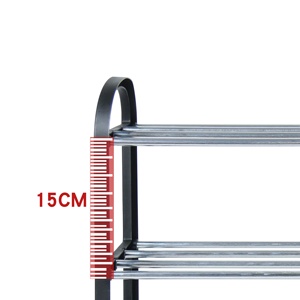 Giá để giày đa năng bốn tầng, giá để giày đơn giản cho gia đình, tủ đựng giày nhiều tầng tiết kiệm không gian - Product Image 3