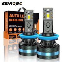 Neuerscheinung Hochleistungs-40000LM 140W Einfarbige und Zweifarbige Autolichter LED-Scheinwerferbirne Canbus Plug-and-Play Geräuschloser Lüfter 6000K