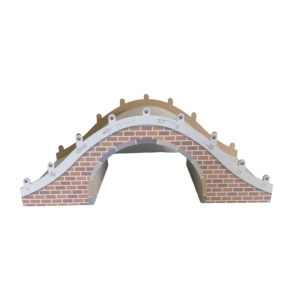 Rascador para Gatos de Papel Corrugado Ecológico con Forma de Puente Arqueado Moderno, con Logotipo Personalizado, Embalado en Cartón, Artículo Especial para Mascotas - Product Image 2