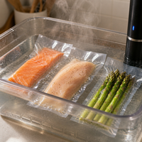 Sachet sous vide de qualité alimentaire pour sauce curry, thermoscellable à haute température, sachet rétractable pour emballage de repas préparés