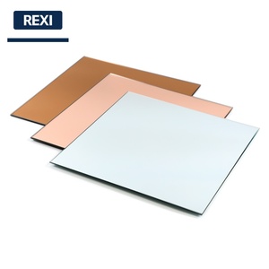 REXI 3mm 4mm 5mm 6mm specchio in alluminio fabbrica personalizzato pittura epossidica doppio rivestito torcia luce di prova per decorazione bagno - Product Image 6