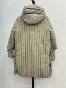 Hiver Femmes Veste en duvet de canard Long Padded Parka Coat Warm Windproof Lightweight <span class=keywords><strong>Eider</strong></span> Feather Hooded Luxury Casual White Black - Product Image 5