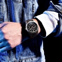 Montre mécanique automatique pour homme PAGANI DESIGN, bracelet en cuir, analogique, lumineuse, étanche, minimaliste, calendrier, tendance