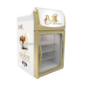 Congelador expositor de microhelados con ventilación forzada, luz LED, temperatura única y descongelación automática para tiendas de <span class=keywords><strong>gelato</strong></span> - Product Image 4