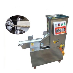เครื่องทำขนมเพรทเซล Hemp Flowers Twist Snack Machine เครื่องทอด<span class=keywords><strong>แป้ง</strong></span>เพรทเซลแบบบิดเกลียว - Product Image 1