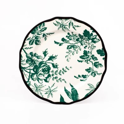 assiette verte 22cm