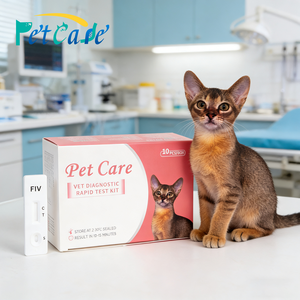 ชุดตรวจวินิจฉัยโรค<span class=keywords><strong>แมว</strong></span> <span class=keywords><strong>FIP</strong></span>/FIPV และ FCoV แบบรวดเร็วสำหรับสัตว์เลี้ยง - ได้รับการรับรองมาตรฐาน CE สำหรับใช้ในบ้านและเชิงพาณิชย์ - Product Image 2