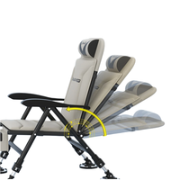 Chaise de pêche pliable multifonctionnelle tout-terrain européenne, confortable et durable pour la vente en gros