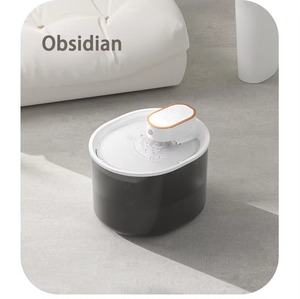Dispensador de agua inalámbrico para mascotas, flujo de circulación automático para gatos, bebedero de fuente de agua de gran capacidad desenchufado - Product Image 1