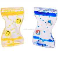 Minuteur à mouvement liquide pour enfants et adultes, sablier pour jeu sensoriel