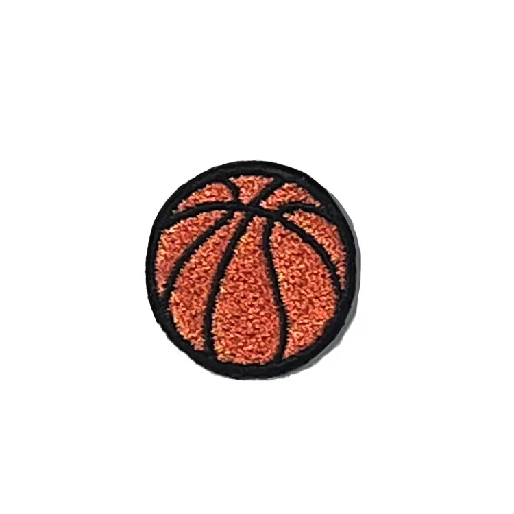 Patchs de broderie personnalisés broderie vêtements Appliques basket-ball Football marque Logo fer sur patchs personnalisés équipe sportive