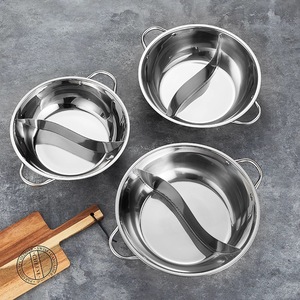 Ensemble de casseroles en acier inoxydable 2,1L-4L, compatible induction, double compartiment, pour usage domestique - Product Image 2