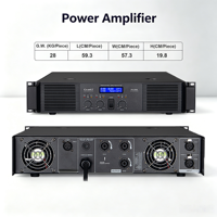 Amplificateur de puissance, 800W*2+1300W, amplificateur de puissance classe D, amplificateur audio professionnel pour scène et karaoké, vente en gros directe d'usine