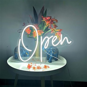 Enseigne Néon Ouverte pour Fenêtre d'Entreprise Custom Store Enseigne Lumineuse LED Entreprise et Boutique Décorée avec des Néons Attrayants - Product Image 6