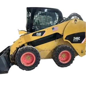 Chargeur compact d'occasion CAT246c Prix bas CAT 246D 246C 246D3 249D3 CAT 246 226 249 262 Chargeur antidérapant 2 tonnes - Product Image 1