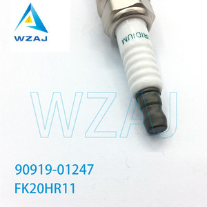 WZAJ Spark <b>Plug</b> 90919-01247 FK20HR11 Iridium For Toyota Lexus - Product Image 4