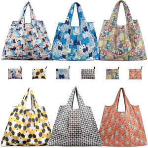 <span class=keywords><strong>Sac</strong></span> fourre-tout <span class=keywords><strong>pliable</strong></span> en nylon ripstop personnalisé pas cher, <span class=keywords><strong>sac</strong></span> d'épicerie <span class=keywords><strong>pliable</strong></span> en polyester, sacs de courses réutilisables pliables - Product Image 1