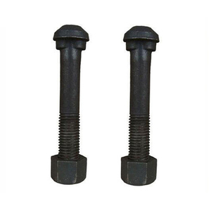 สลักเกลียว<span class=keywords><strong>หางปลา</strong></span>แบบรี ชุบสังกะสีแบบจุ่มร้อน เกรด 8.8 สำหรับงานทางรถไฟ - Product Image 6