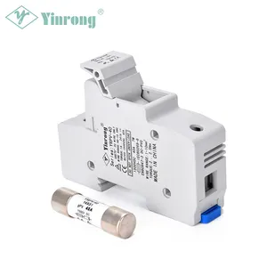 Type F Fuses Fuse GPV Solar Photovoltaic Fuse And Fuse Holder For System Protection