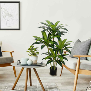 110CM/44in plastica artificiale uccello paradiso festival delle piante di natale nuovo anno di Halloween pasqua in vaso palma ulivo - Product Image 3