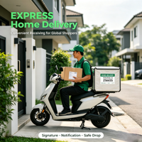 Service logistique express porte-à-porte Chine-Canada, agent maritime Alibaba Express, transitaire aérien LCL