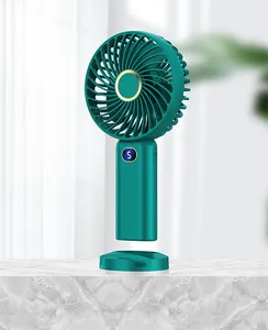 Personalized Creative Outdoor Ventilador Fan Usb Charging Mini Table Fan Rechargeable Travel Handheld Pocket Fan