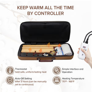 Bastones de Masaje de Bambú, Bolsa Calentadora de Masaje de Bambú de Belleza - Product Image 5