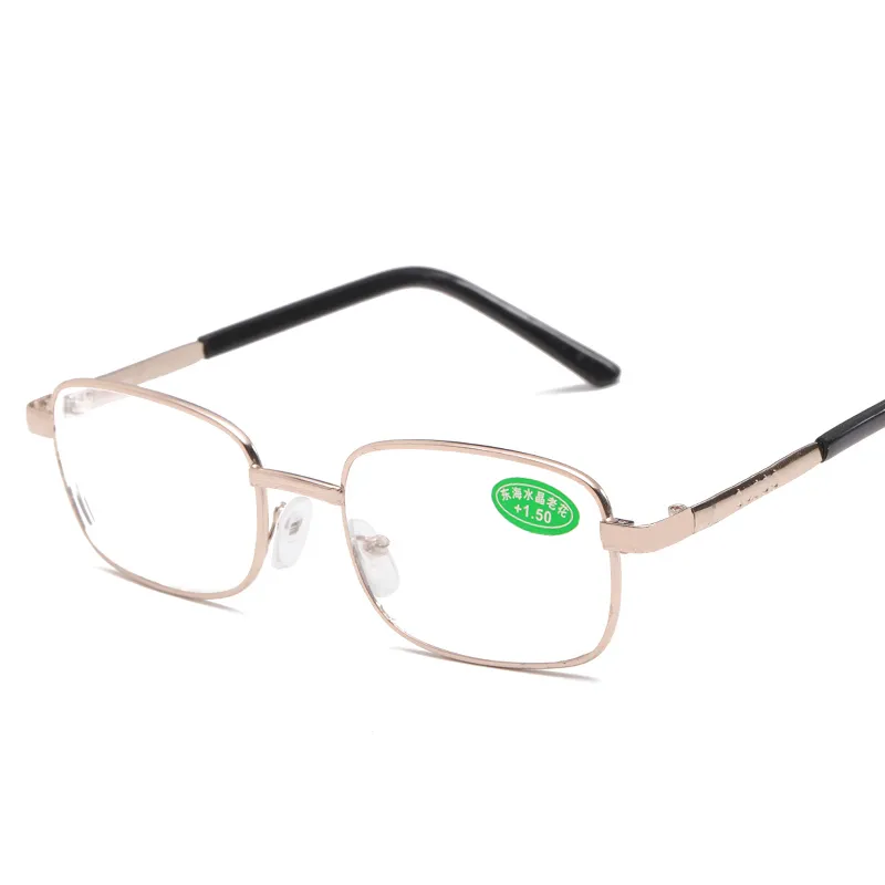 501 metal frame glass lens presbyopia myopic supplier wholesale glasses women corrective eyeglasses flexible Reading glasses