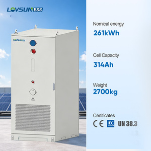 Nouveau Système de Stockage d'Énergie au Lithium-Ion 125KW 261KWH Adapté pour Énergie Solaire, Conteneur BESS, Stockage Photovoltaïque à Grande Échelle - Product Image 1