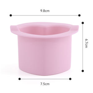 หม้อขี้ผึ้งซิลิโคนขนาดเล็ก200มล. ชามขี้ผึ้งซิลิโคนพับเก็บได้ทำความสะอาดง่าย - Product Image 6