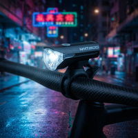 Nueva Luz LED para Bicicleta de 200 Lúmenes, Recargable Tipo-C, Faro Delantero para Bicicleta