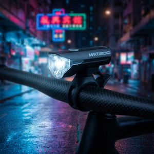 New <b>Bicycle</b> LED <b>Light</b> 200 Lumen Type-C Rechargeable Bike <b>Light</b> Front Headlight - Product Image 1