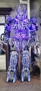 Costume de Cosplay Robot LED Lumineux pour Animation et Danse, Modèle Artisanat Manuel, Costume Trans Megatron - Product Image 5