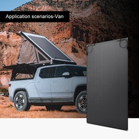 Cellules solaires HPBC à contact arrière de 115 watts 17 volts, panneau solaire flexible à haute efficacité de 25,8 %, sans barre de liaison, toute forme peut être personnalisée