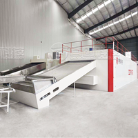 1000 Kg/u Ananas Gaas Banddroger 220V Fruit Droogmachine Voor Avocado Shea Noot Dadel Palm Perzik Plc Tandwielpomp Motor