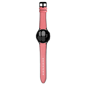 Eraysun pour <span class=keywords><strong>Samsung</strong></span> <span class=keywords><strong>Galaxy</strong></span> <span class=keywords><strong>Watch</strong></span> <span class=keywords><strong>4</strong></span> Classic 46mm 42mm/<span class=keywords><strong>Galaxy</strong></span> <span class=keywords><strong>Watch</strong></span> <span class=keywords><strong>4</strong></span> 40mm 44mm Sport Cuir + Bandes Silicone - Product Image 3