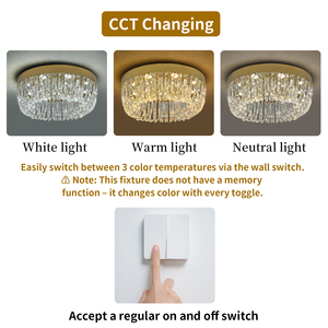 Lustres modernes LED de luxe, longs lustres LED pour la décoration de la maison, luminaires suspendus en cristal K9 - Product Image 4