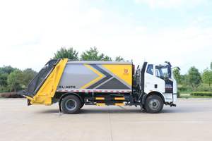 FAW รถบรรทุกขยะ4X2ดีเซลด้านหลังรถบรรทุกขยะ ³ 15-19m รถบรรทุกขยะสามารถปรับแต่งได้ด้วยตนเองสำหรับการเก็บขยะ - Product Image 4