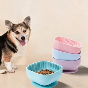 Gamelle anti-étouffement et anti-déversement en silicone de qualité alimentaire avec base antidérapante à ventouse pour chats et chiens - Product Image 5