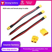 Xt30 Xt60 Xt90 connecteur de cordon d'alimentation 2P mâle femelle prise d'amarrage modèle d'avion Drone batterie au Lithium cuivre PVC pour automobile