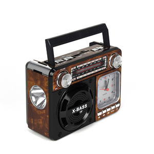Radio miniature Vofull <span class=keywords><strong>Vintage</strong></span> Car Speaker, radio USB FM AM SW avec carte TF, radio domestique - Product Image 2