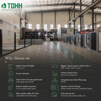 TDHH Containerhaus für Baustellenarbeiter-Camp, Arbeiterunterkunft, Bergbauprojekt, Ölfeld, Abgelegene Baustellen, Mitarbeiterunterkünfte